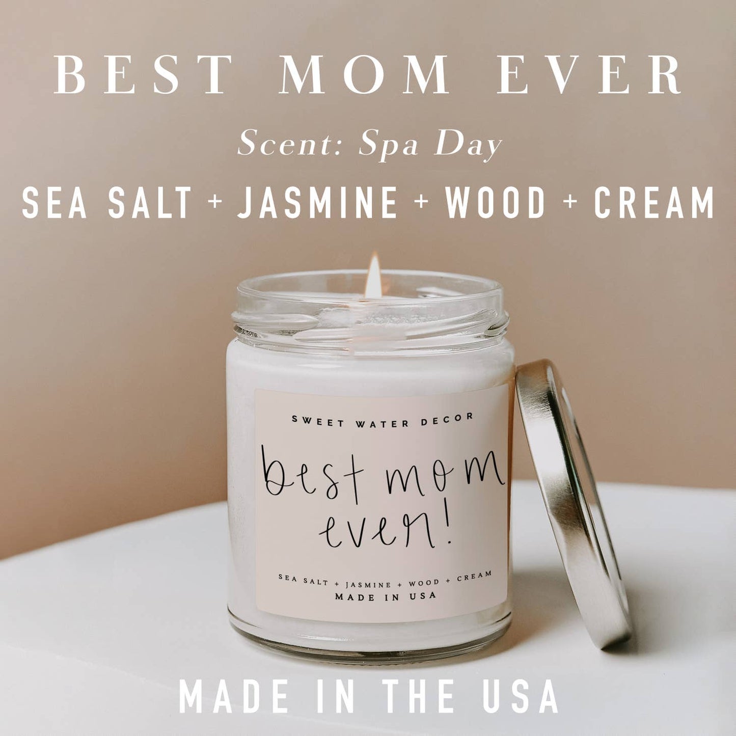 Sweet Water Decor - Best Mom Ever Candle