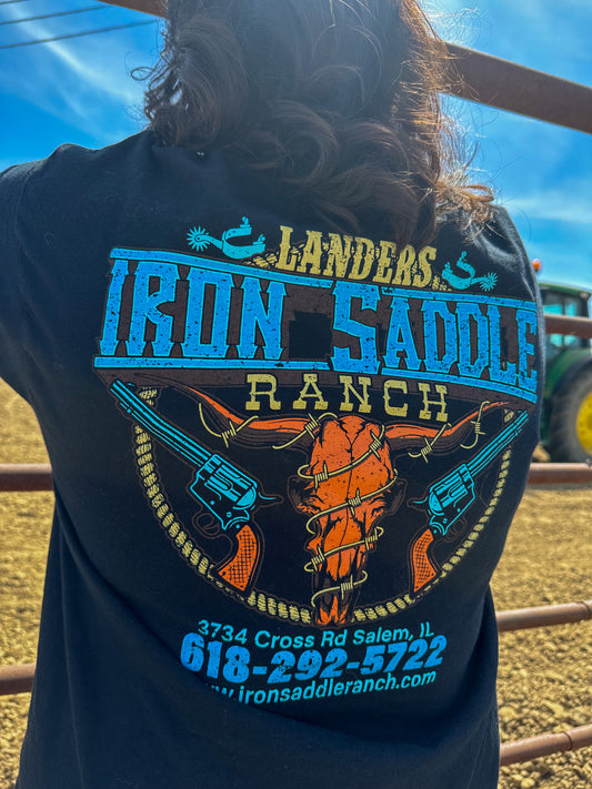 Iron Saddle Ranch Brand Tee