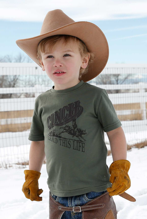 Toddler Cinch Lead This Life Tee